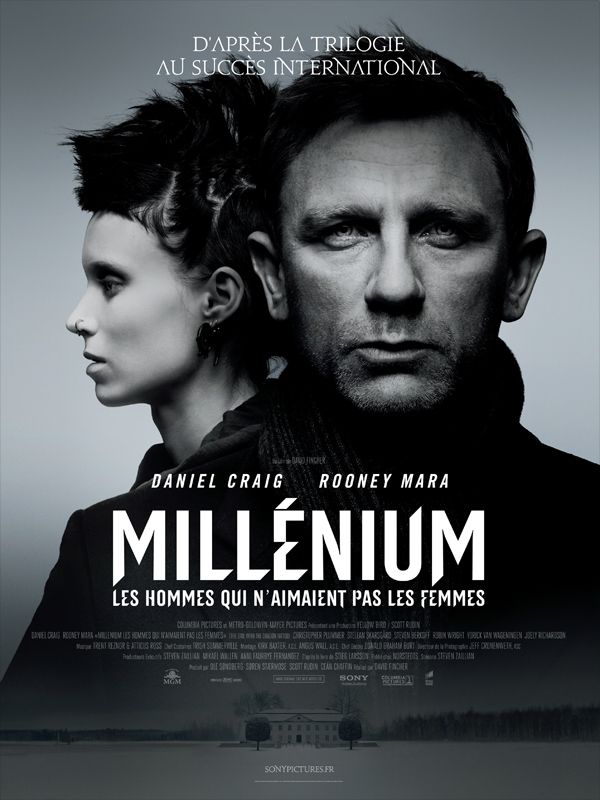 Affiche du film Millenium : Les hommes qui n’aimaient pas les femmes (2012) de David Fincher. Voir Millenium : Les hommes qui n’aimaient pas les femmes en streaming / torrent sur meilleurs-films.fr
